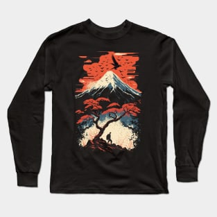 The Ethnic Fuji Long Sleeve T-Shirt